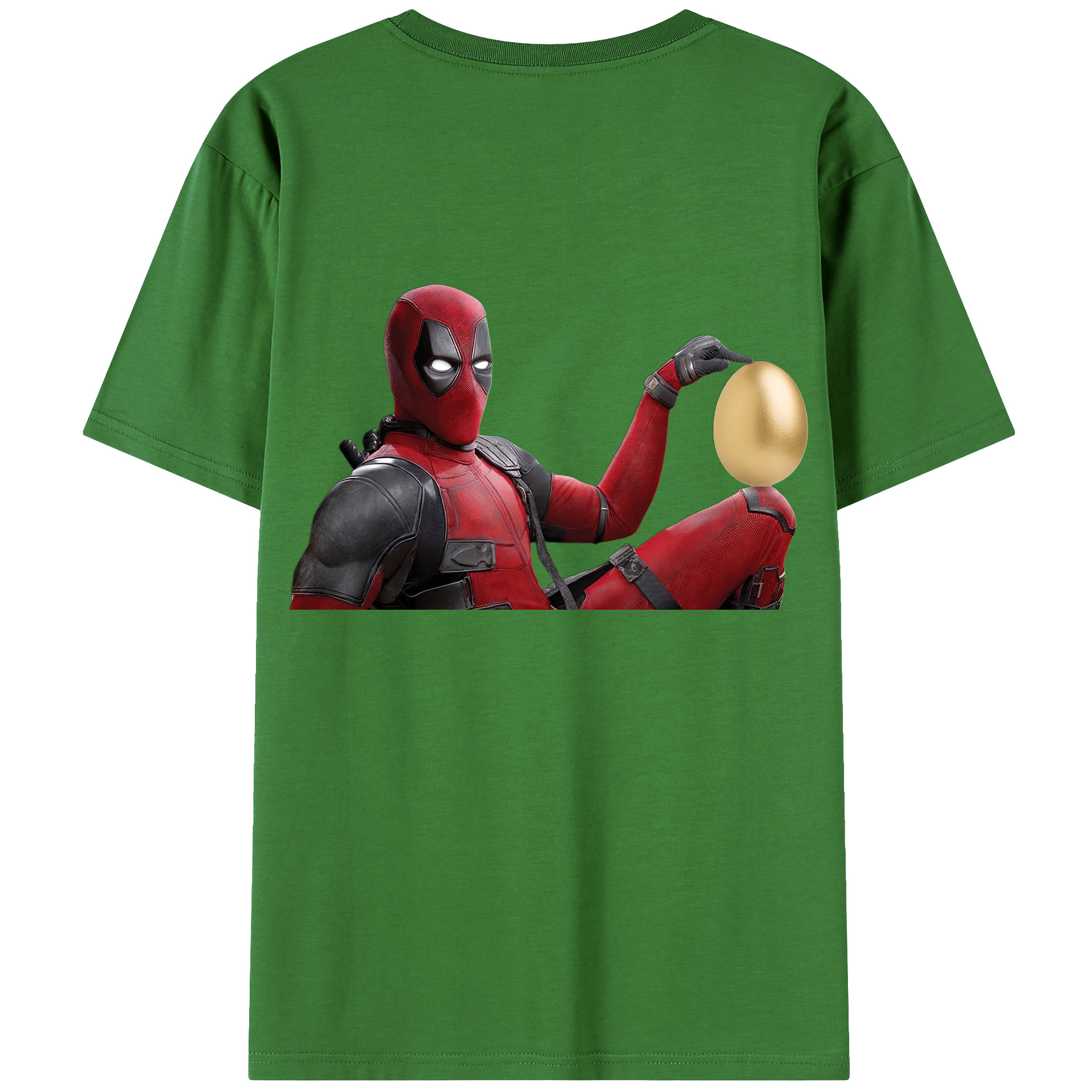 （画像用） Deadpool デッドプール レディース半袖Tシャツ(バックプリント)
